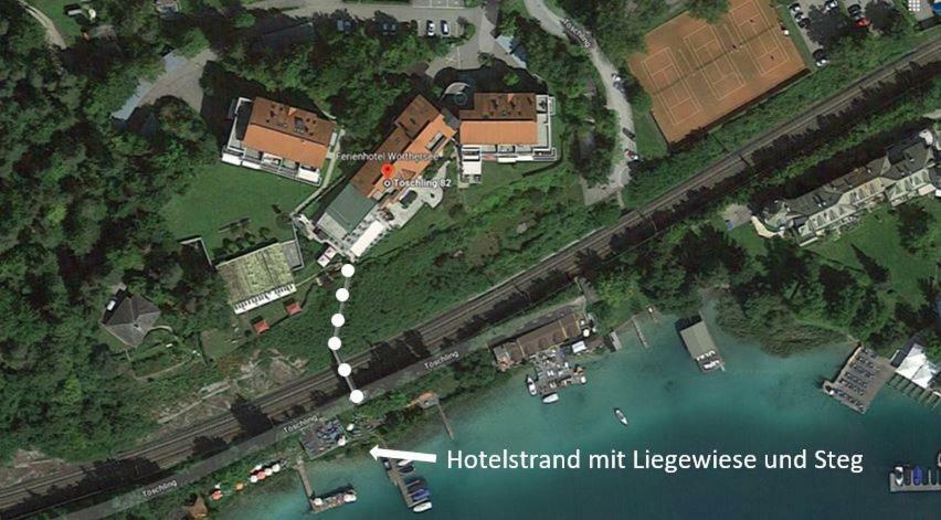 Ferienhotel Woerthersee เพิร์ทชาค อัม เวิร์ทเทอร์ซี ภายนอก รูปภาพ
